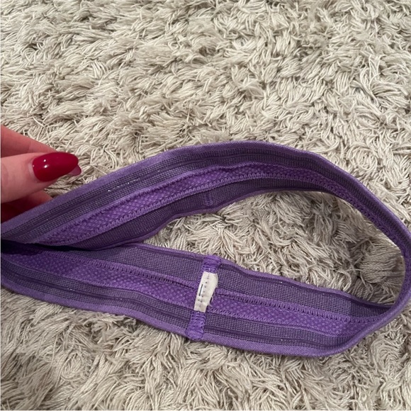 Lululemon Purple Workout Headband - Picture 3 of 3